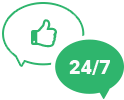 24/7 support